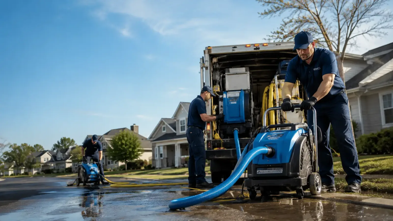 Flood Damage Cleanup in Lockwood, CA